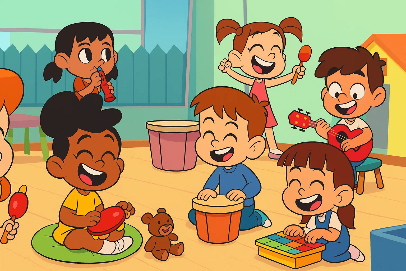 Classe di scuola materna